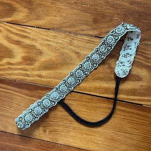 Anthropologie Rhinestone Headband
